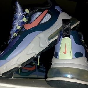Nike Air Max 270 React Light Thistle Sunblush US SZ 8 Women